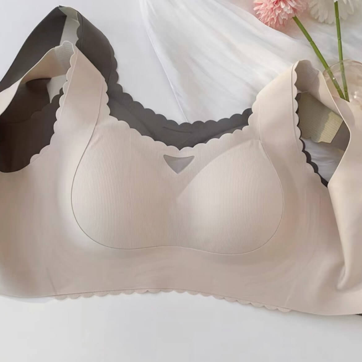 Ultra-thin Big Breasts Back Fat Bra