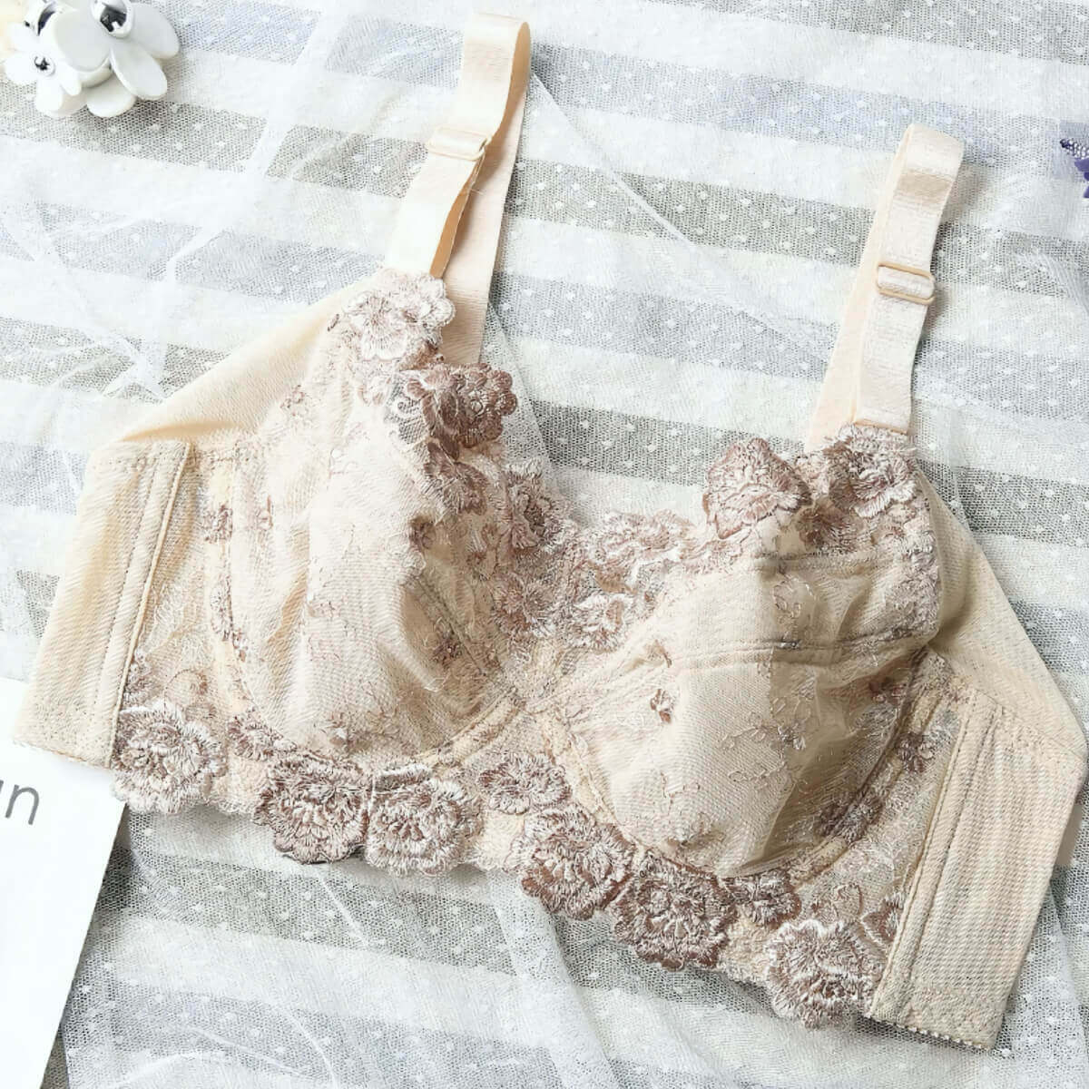 Ultra Thin Minimizer Plus Size Back Smoothing Bra