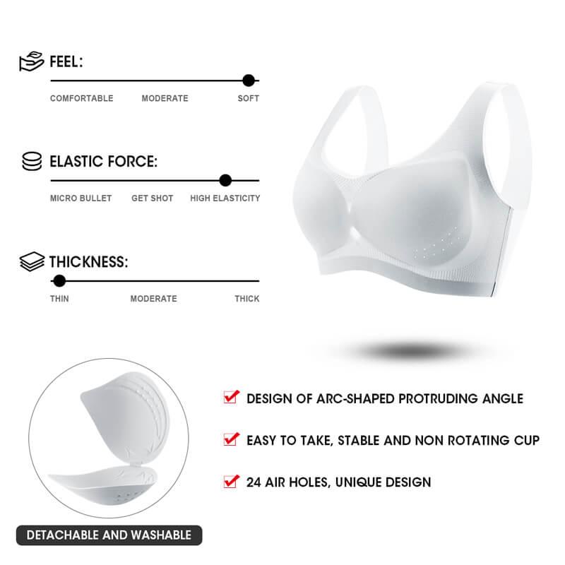 Ultra Thin Transparent Training Bra 32A-50D - Okay Trendy