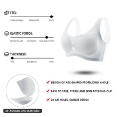 Ultra Thin Transparent Training Bra 32A-50D - Okay Trendy