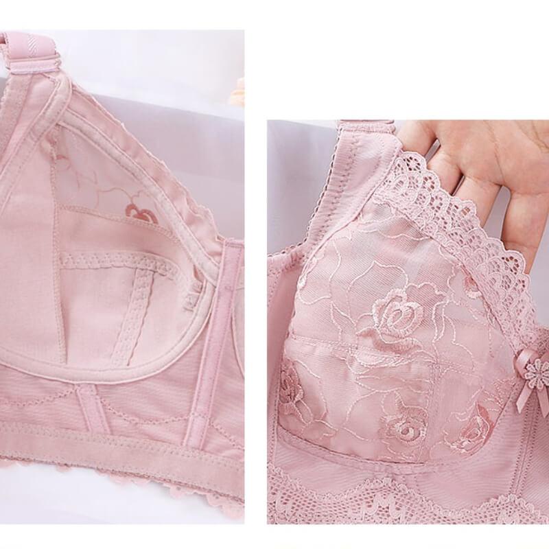 Ultra Thin Wireless Minimizer Bra For Heavy Breast - Okay Trendy