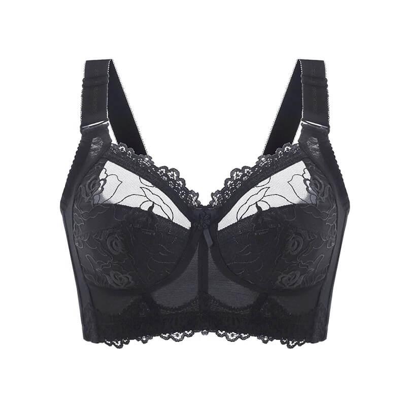 Ultra Thin Wireless Minimizer Bra For Heavy Breast - Okay Trendy