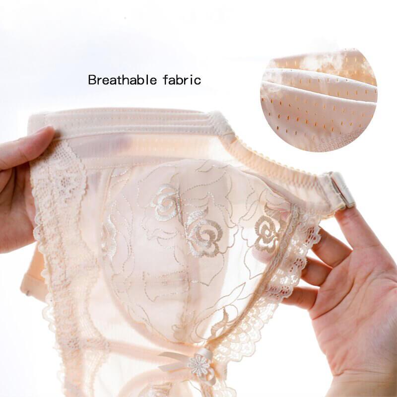 Ultra Thin Wireless Minimizer Bra For Heavy Breast - Okay Trendy