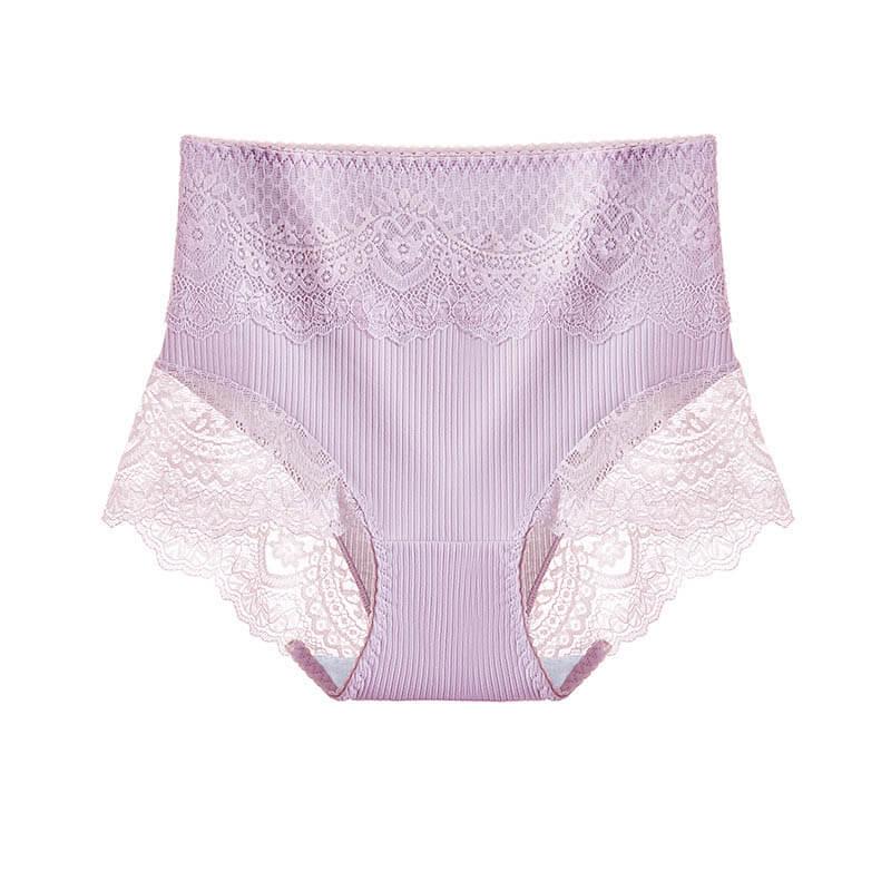 Large Size Cotton Hi Waist Brief - Okay Trendy