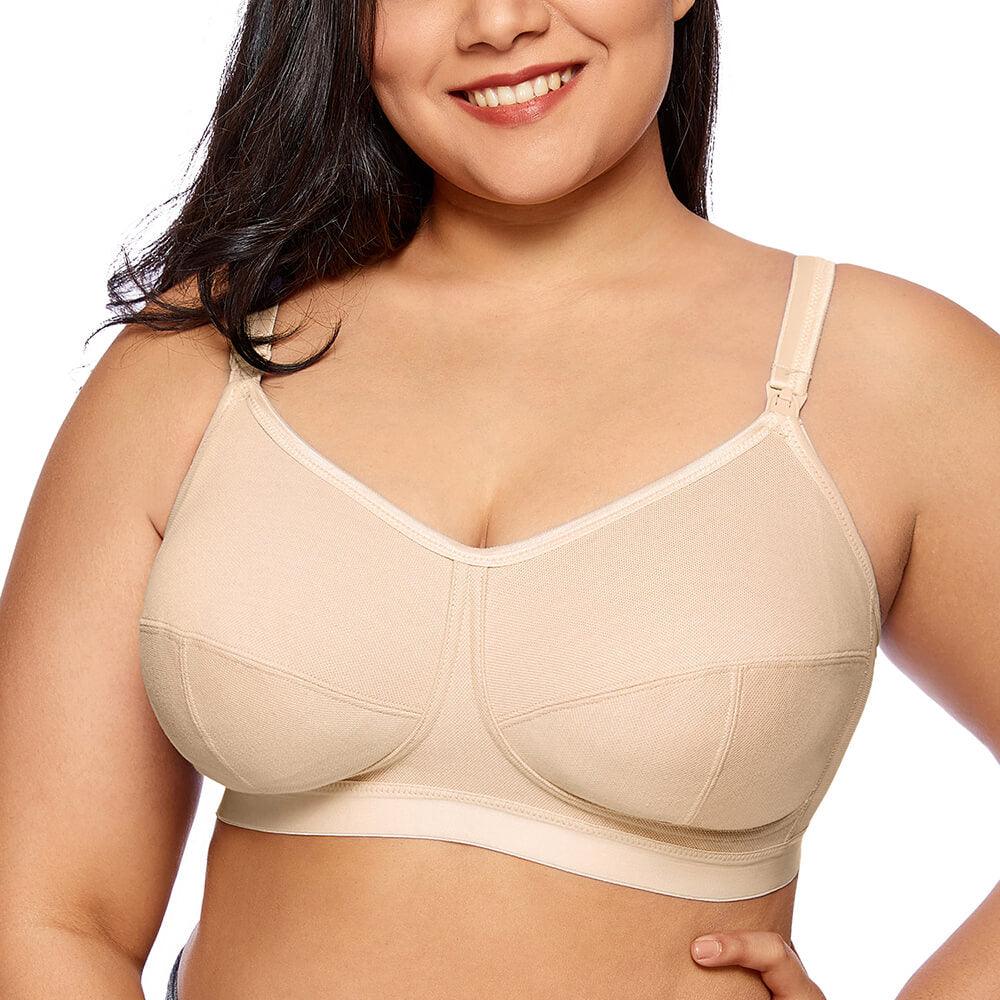 Wirefree Maternity Bras For Large Breasts - Okay Trendy