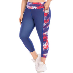 Women Large Size Leggings and Sports Bra Set - Okay Trendy