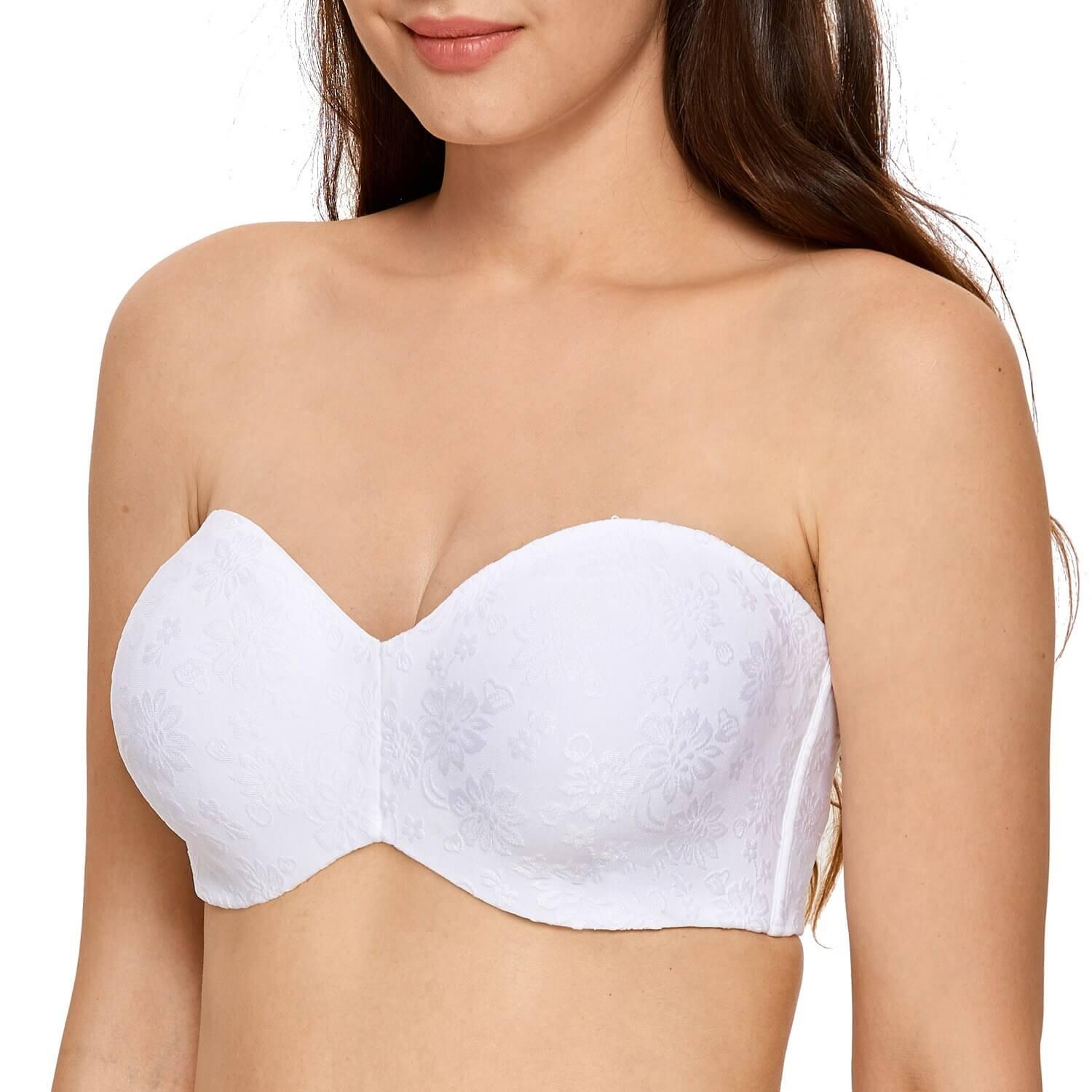 Women's Underwire Strapless Minimizer Bra 32C-42E - Okay Trendy