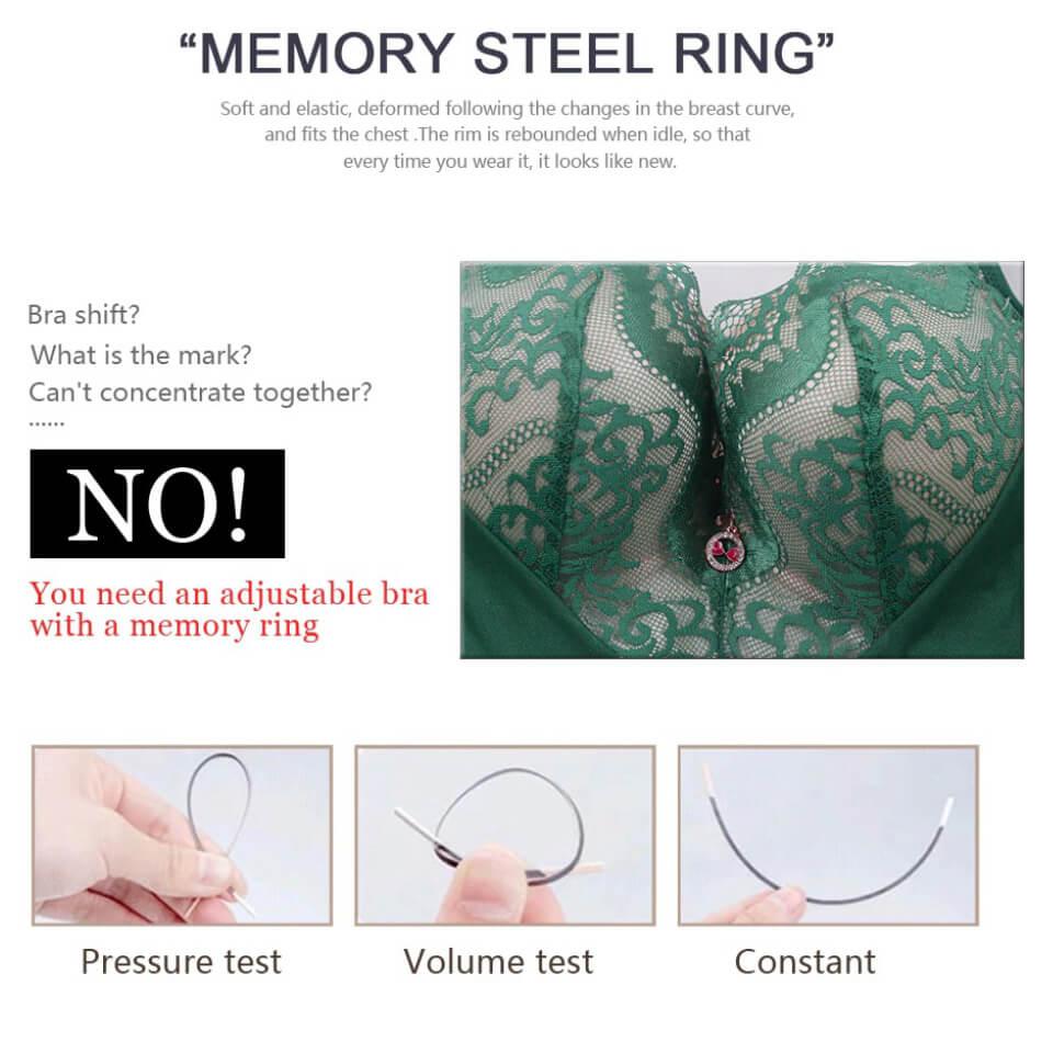 Underwire Side Support Lift Bra 34C-50E - Okay Trendy