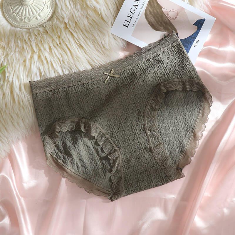 High Waist Plus Size Nylon Panties - Okay Trendy