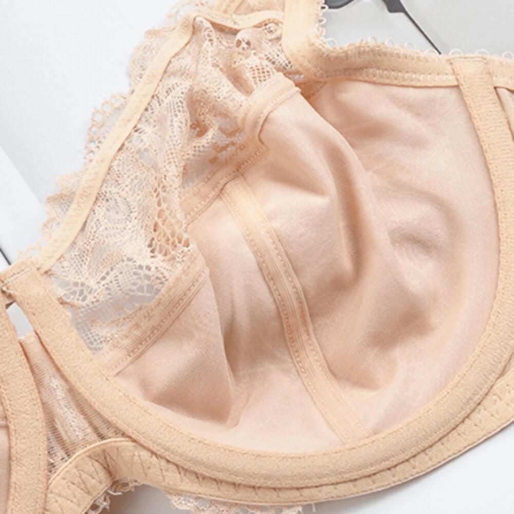 38B Bra Size Full Coverage Underwire Lace Bra - Okay Trendy