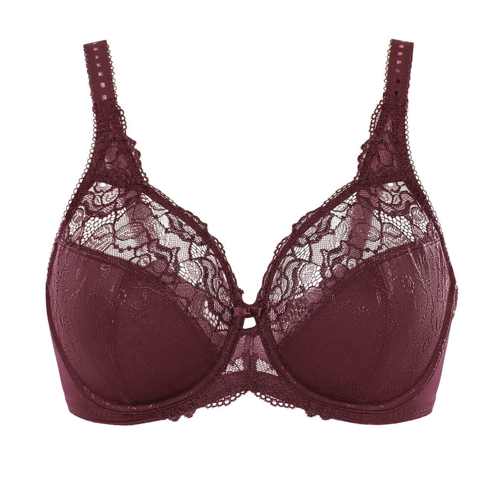 38B Bra Size Full Coverage Underwire Lace Bra - Okay Trendy