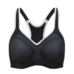 Underwire Supportive Plus Size High Impact Sports Bra