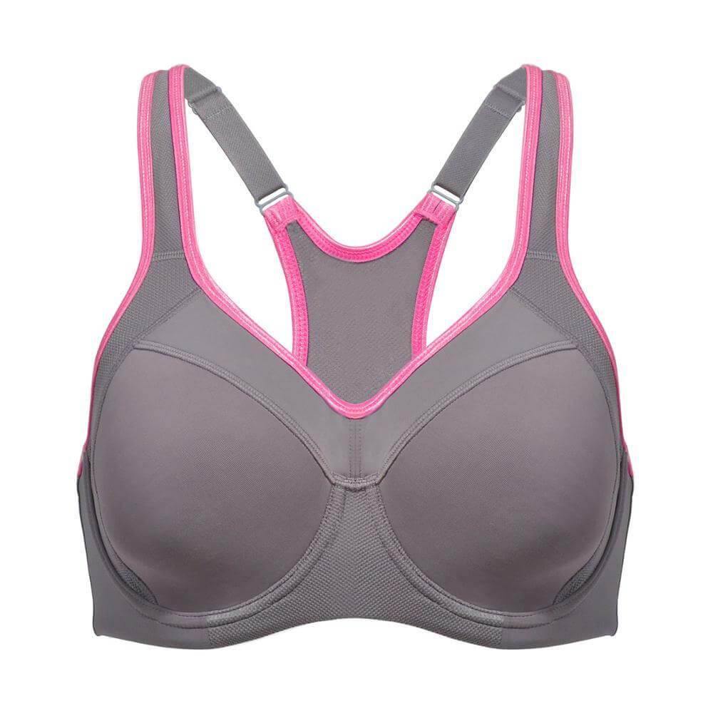Underwire Supportive Plus Size High Impact Sports Bra