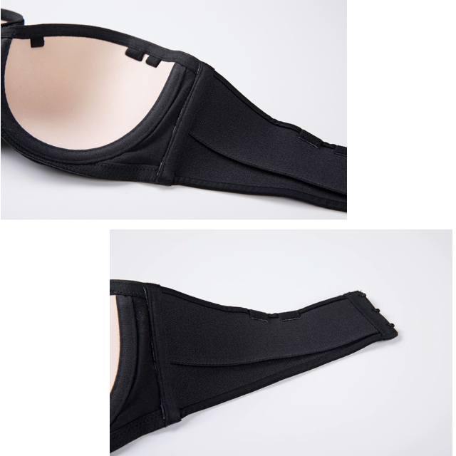 Sexy Lace Plus Size Strapless Bra