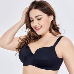 Lightly Lined Push Up bra For Plus Size Women