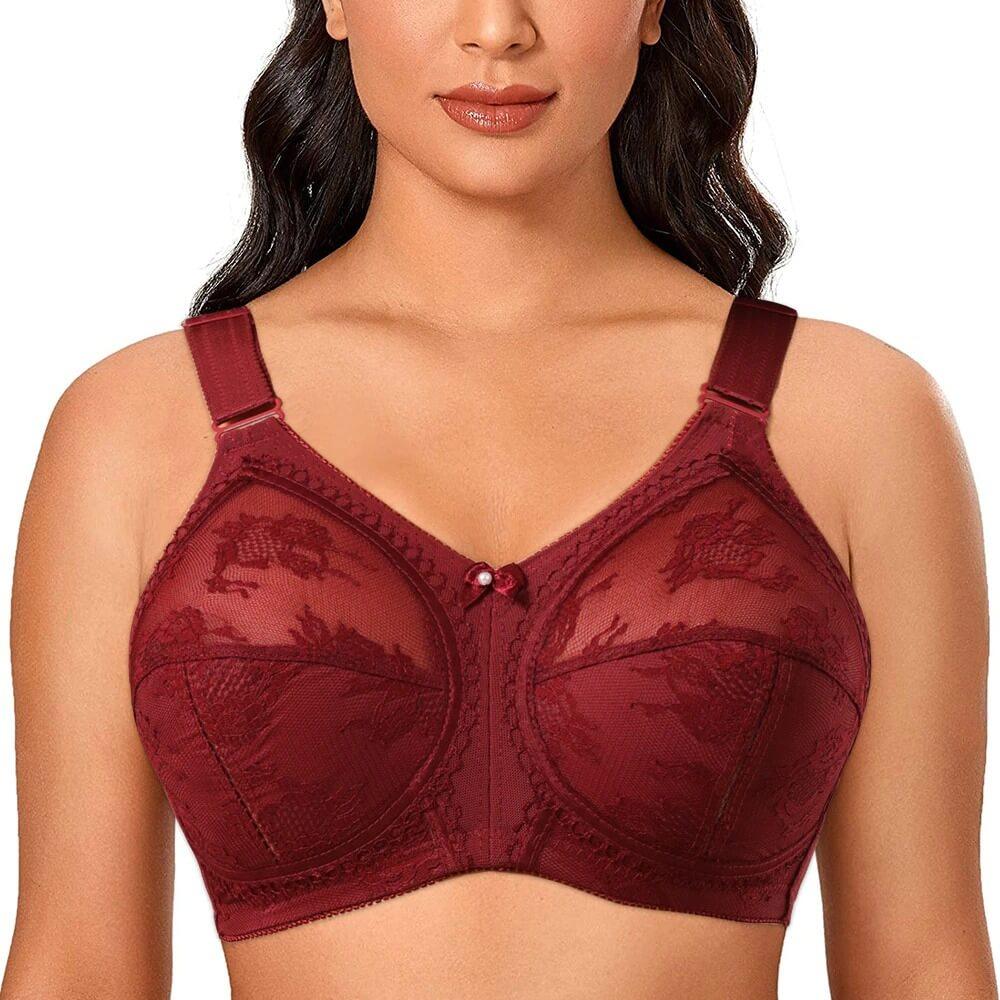 Full Coverage Wireless Minimizer Bras - Okay Trendy