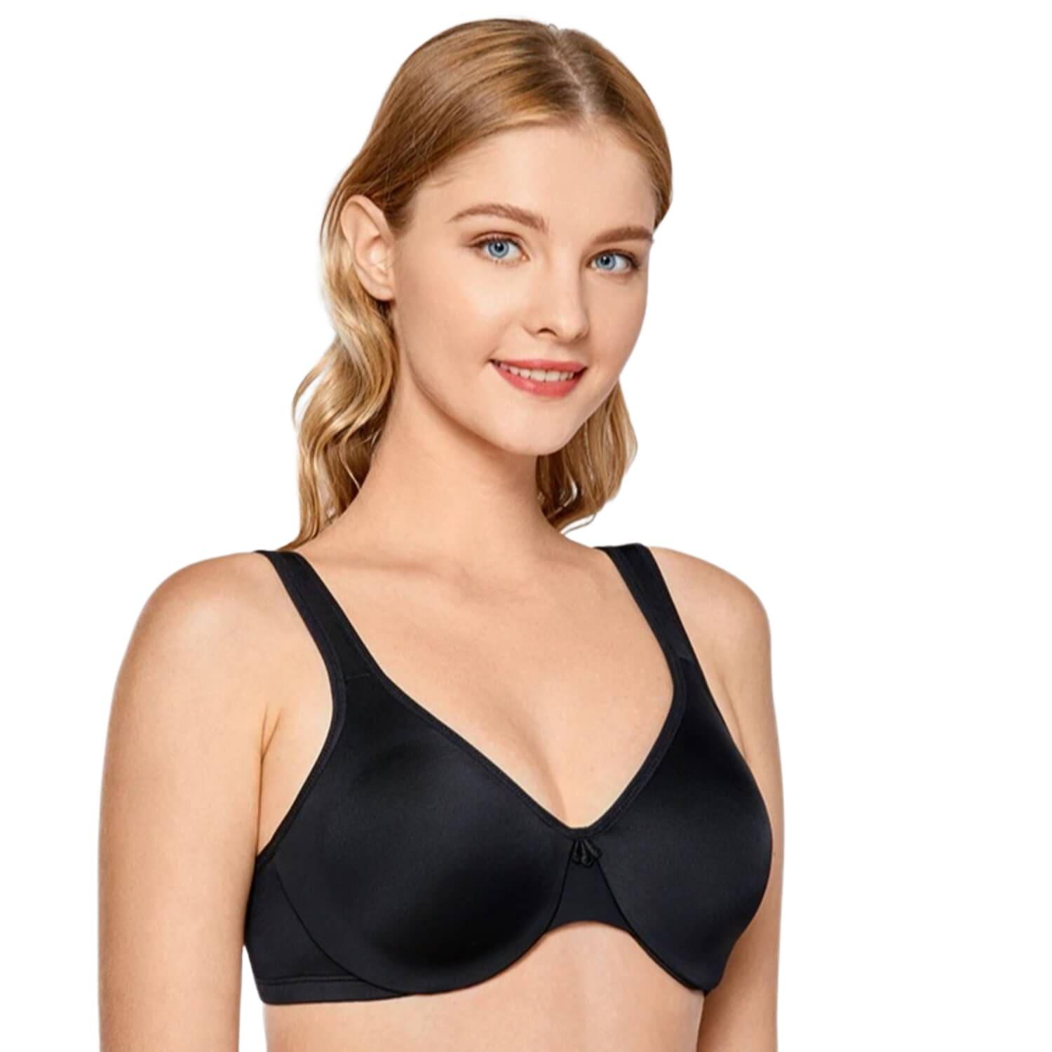 Comfort Plus Size Minimizer Underwire Bra - Okay Trendy