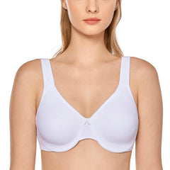 Comfort Plus Size Minimizer Underwire Bra - Okay Trendy