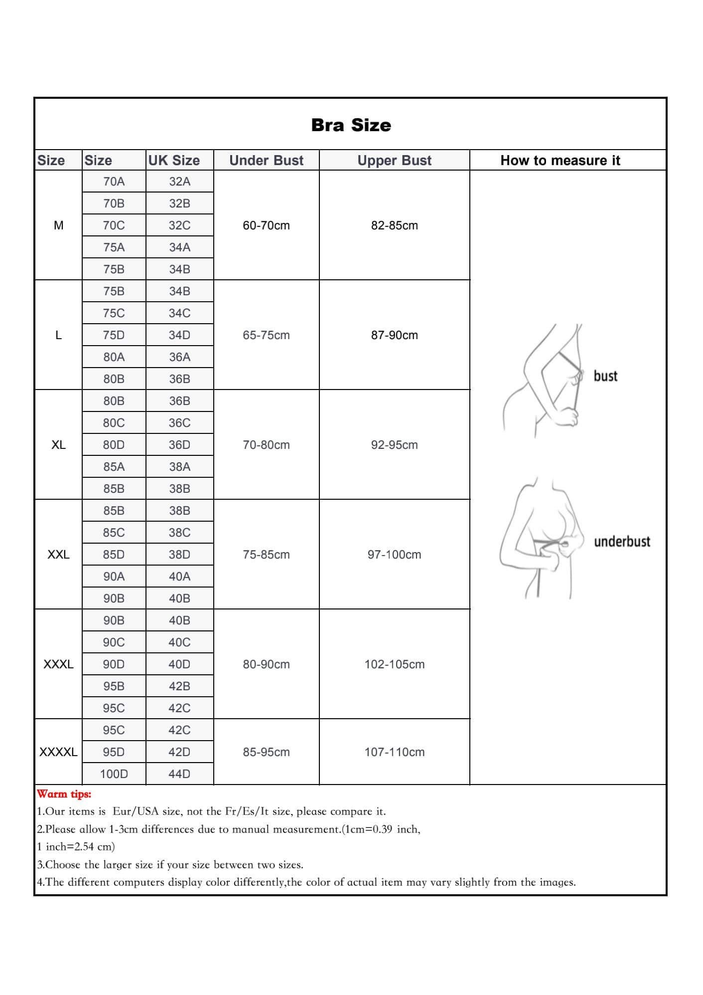 3 Pcs Latex No Wire Liftup Bra 32A-44D - Okay Trendy