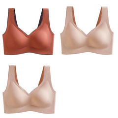 3 Pcs Latex No Wire Liftup Bra 32A-44D - Okay Trendy