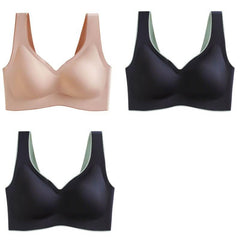 3 Pcs Latex No Wire Liftup Bra 32A-44D - Okay Trendy