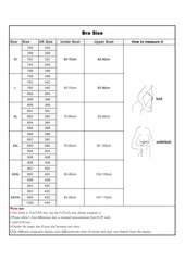 3 Pcs Latex No Wire Liftup Bra 32A-44D - Okay Trendy