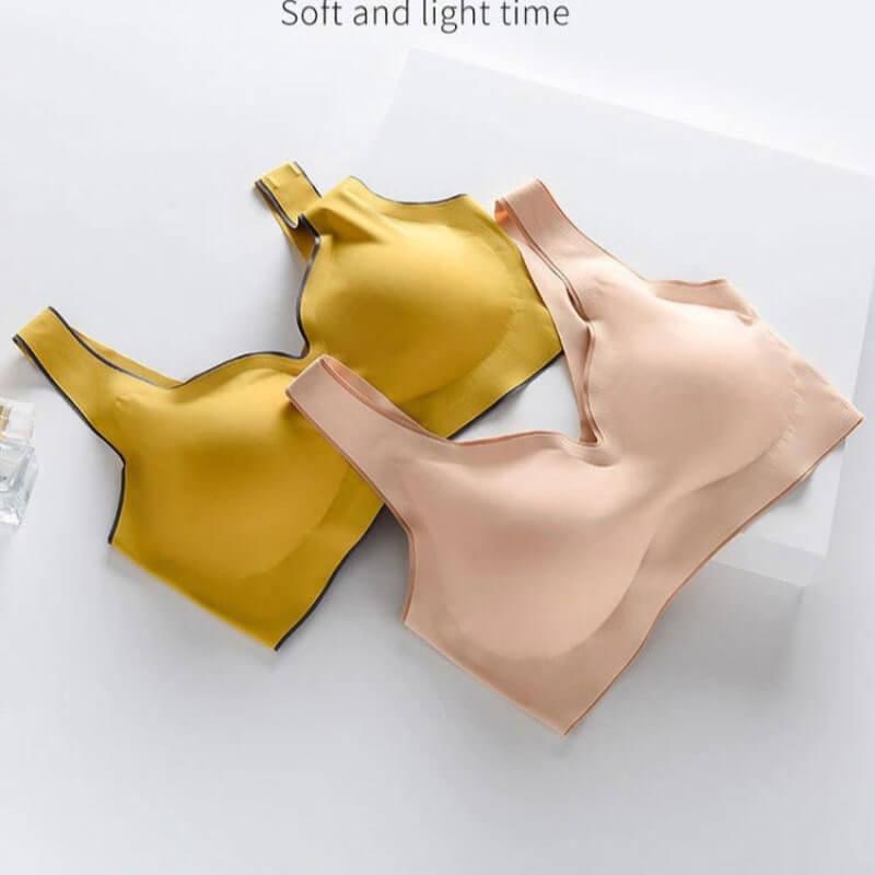 3 Pcs Latex No Wire Liftup Bra 32A-44D - Okay Trendy