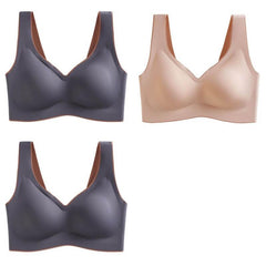 3 Pcs Latex No Wire Liftup Bra 32A-44D - Okay Trendy