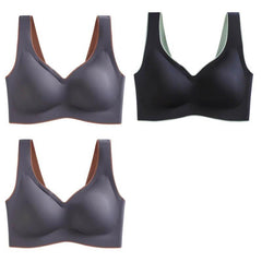 3 Pcs Latex No Wire Liftup Bra 32A-44D - Okay Trendy