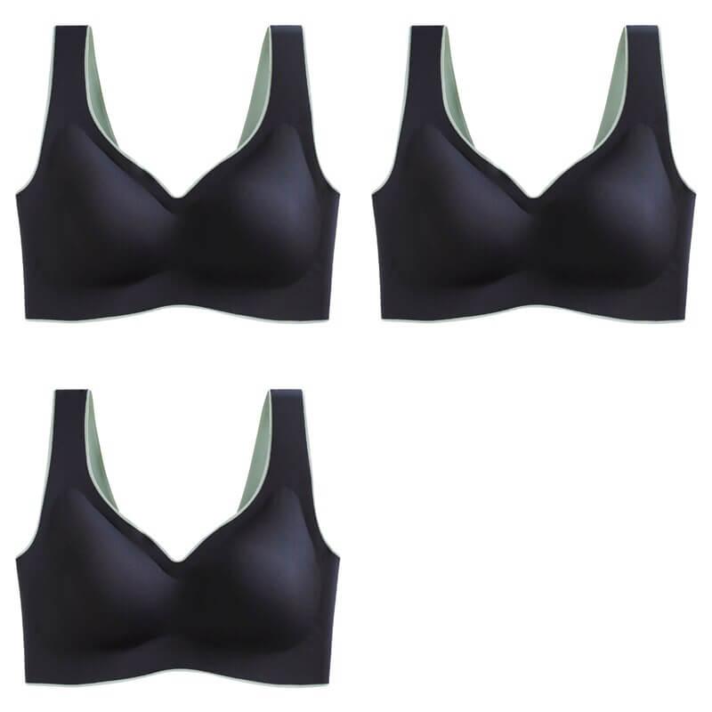 3 Pcs Latex No Wire Liftup Bra 32A-44D - Okay Trendy