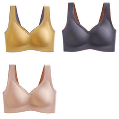 3 Pcs Latex No Wire Liftup Bra 32A-44D - Okay Trendy