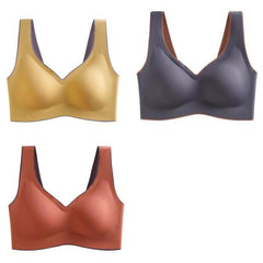 3 Pcs Latex No Wire Liftup Bra 32A-44D - Okay Trendy
