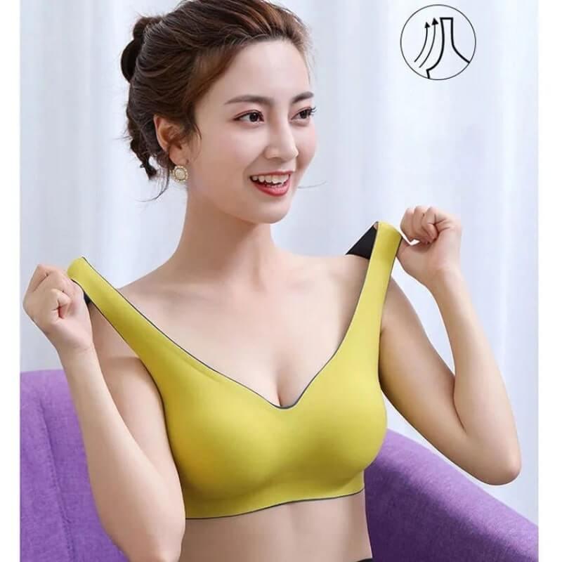 3 Pcs Latex No Wire Liftup Bra 32A-44D - Okay Trendy