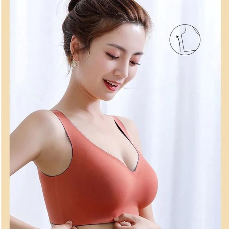 3 Pcs Latex No Wire Liftup Bra 32A-44D - Okay Trendy