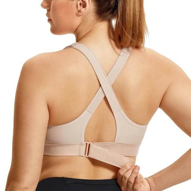 womens plus size sports bra