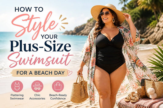How to Style Your Plus-Size Swimsuit for a Beach Day