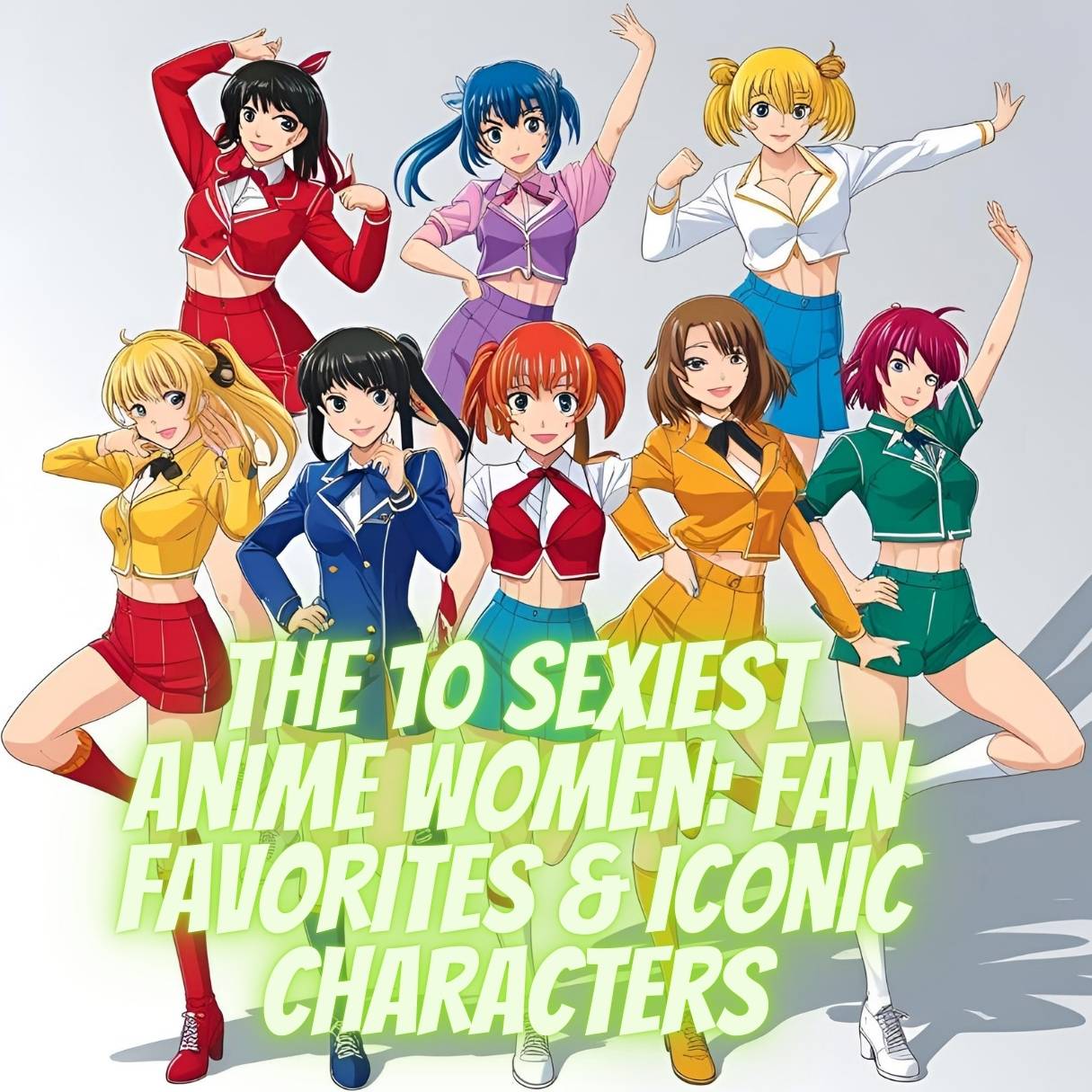 The 10 Sexiest Anime Women Fan Favorites & Iconic Characters