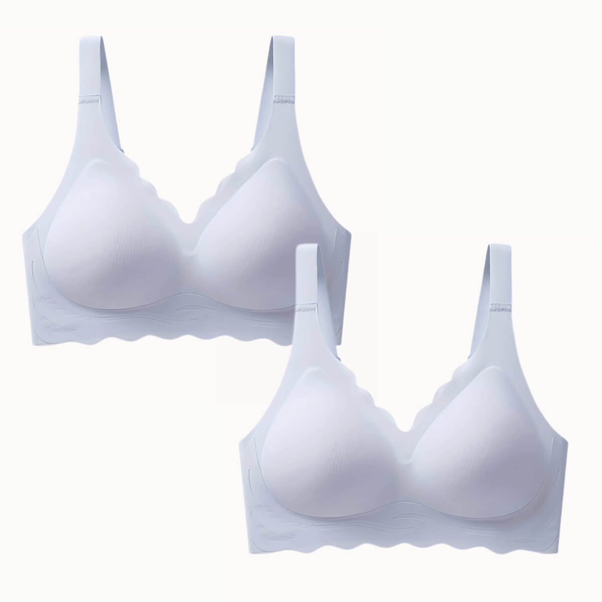 2 Pack Seamless Side and Back Support Bra