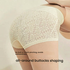 3-Pack Tummy Control & Butt Lifting  Sexy Lace Ladie's Briefs 42.5-100KG