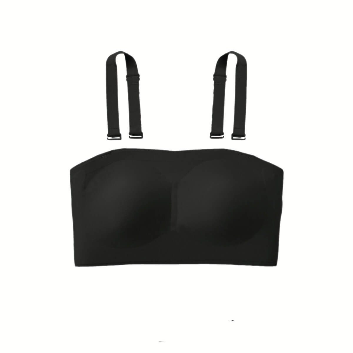 Comfortable Breathable Strapless Bra for B-G Cup - Plus Size Seamless Bandeau, Anti-Sagging Retractable Support Underwear