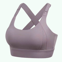 Cross Back Adjustable Strap Sports Bra​