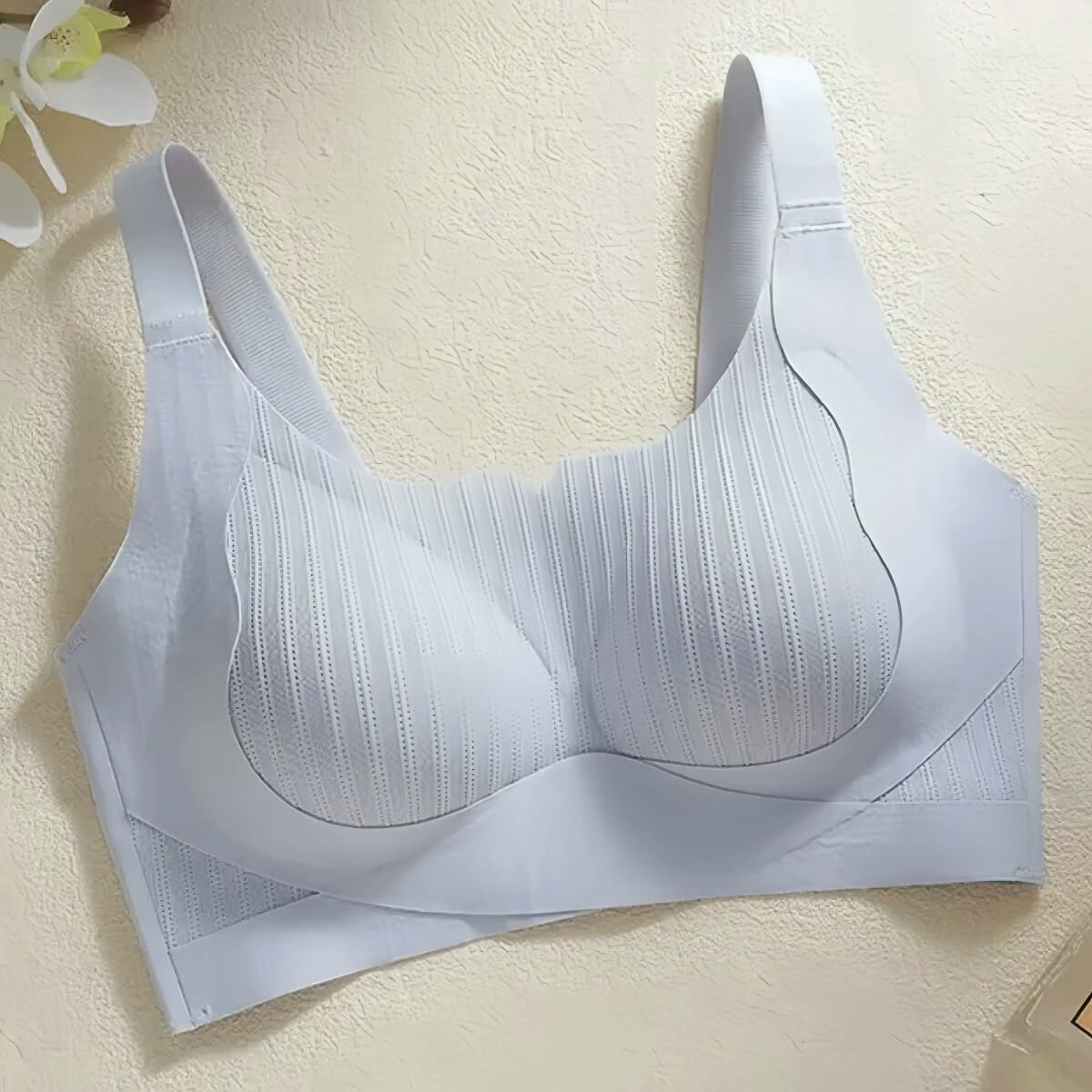 Curvy B C D E Cup, Full Cup Minimizer Underwear, Wire-free Sleep Bra for Heavy Bust