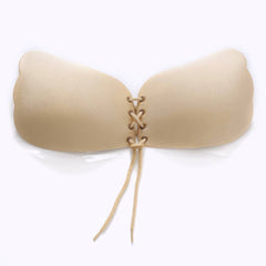Front Closure Adhesive Strapless Bra A-F Cup