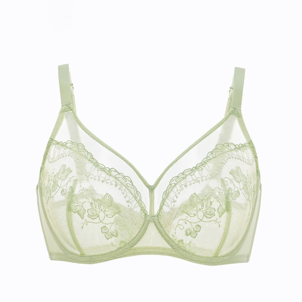 Full Coverage Minimizer Sexy See Through Bras