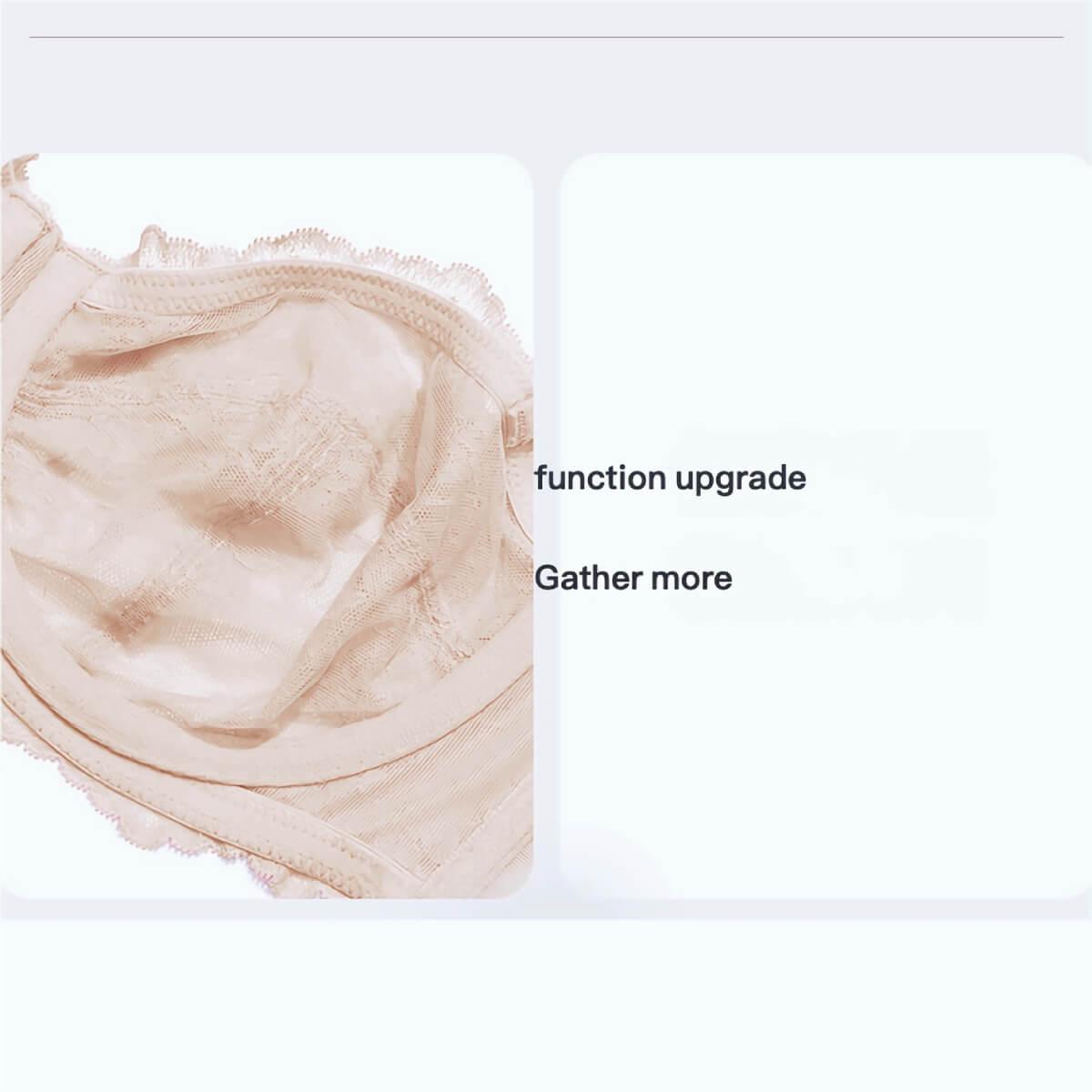 Half Cup Strapless Bra for Big Boobs | Minimizing Design with Secure Silicone Trim