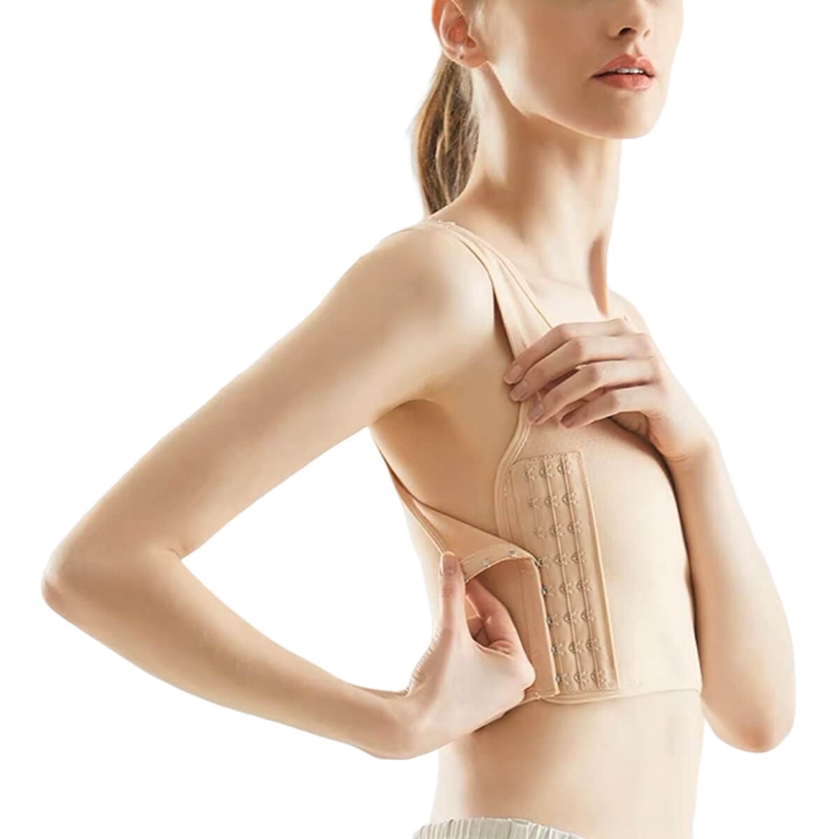 Ice Silk Side Closure Breast Reduction Bra – Okay Trendy
