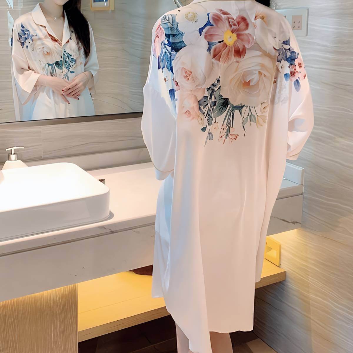 Luxury Satin Nightshirt for Women