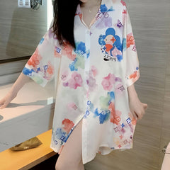 Luxury Satin Nightshirt for Women