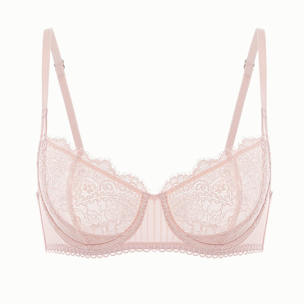 Dream Angels Wicked Lightly Lined Smooth Balconette Bra, Beige
