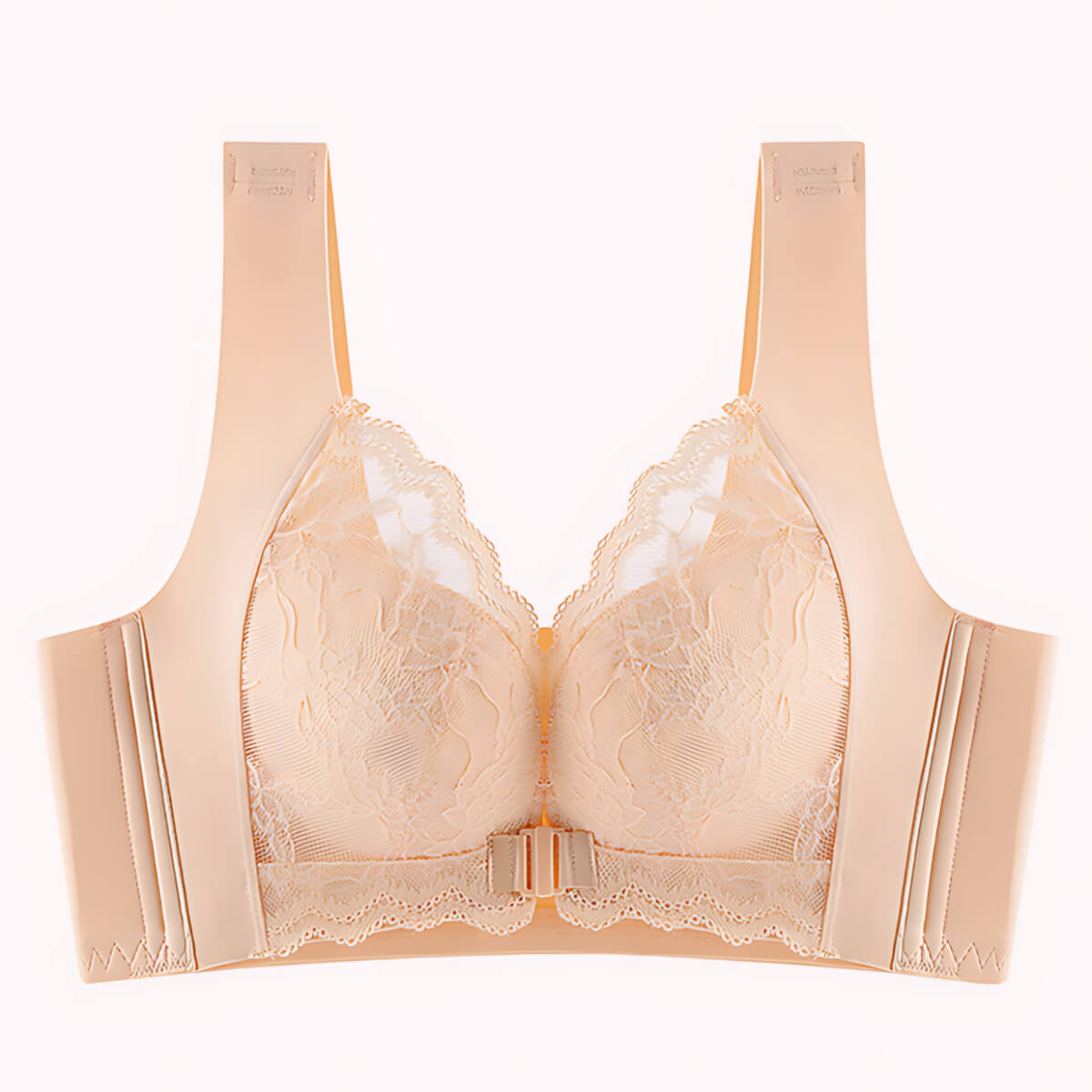 Push Up Front Closure Wireless C Cup Bras